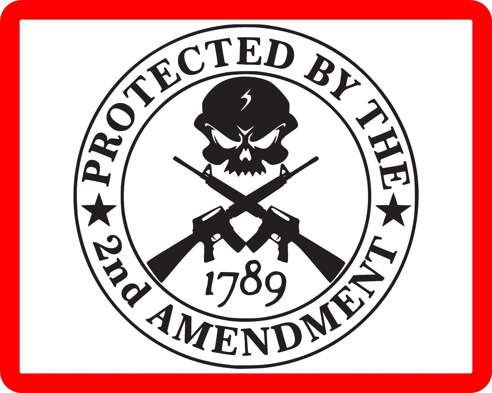 Potected By the 2nd Amendment SVG pdf eps jpg dxf png