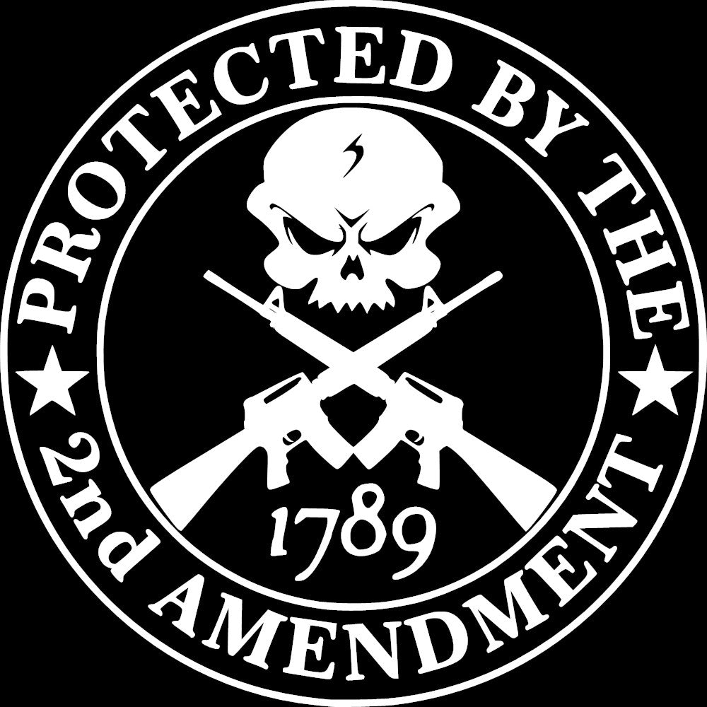 Protected by the 2nd Amendment Vinyl Decal Sticker