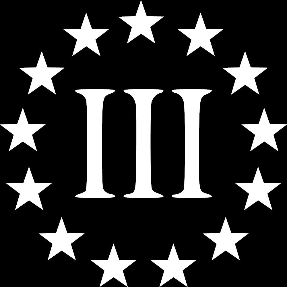 Betsy Ross Stars 13 Colony Percenter Vinyl Decal Sticker