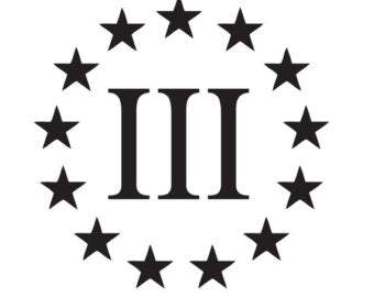 Betsy Ross Stars 13 Colony Percenter Vinyl Decal Sticker