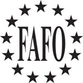 FAFO Betsy Ross Stars Vinyl Decal Patriotic Sticker
