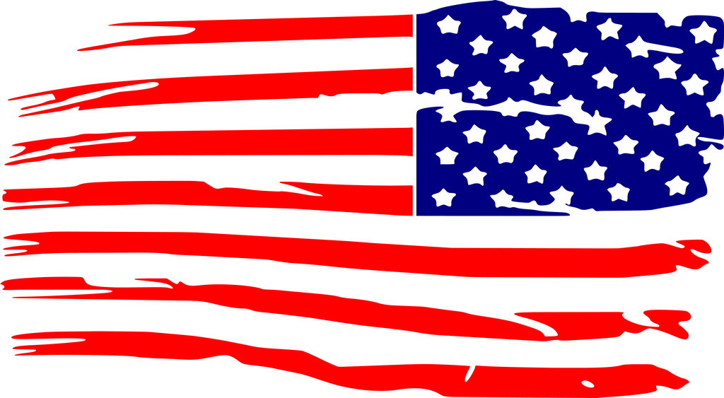 Distressed American Tattered Flag SVG pdf eps jpg dxf png digital file
